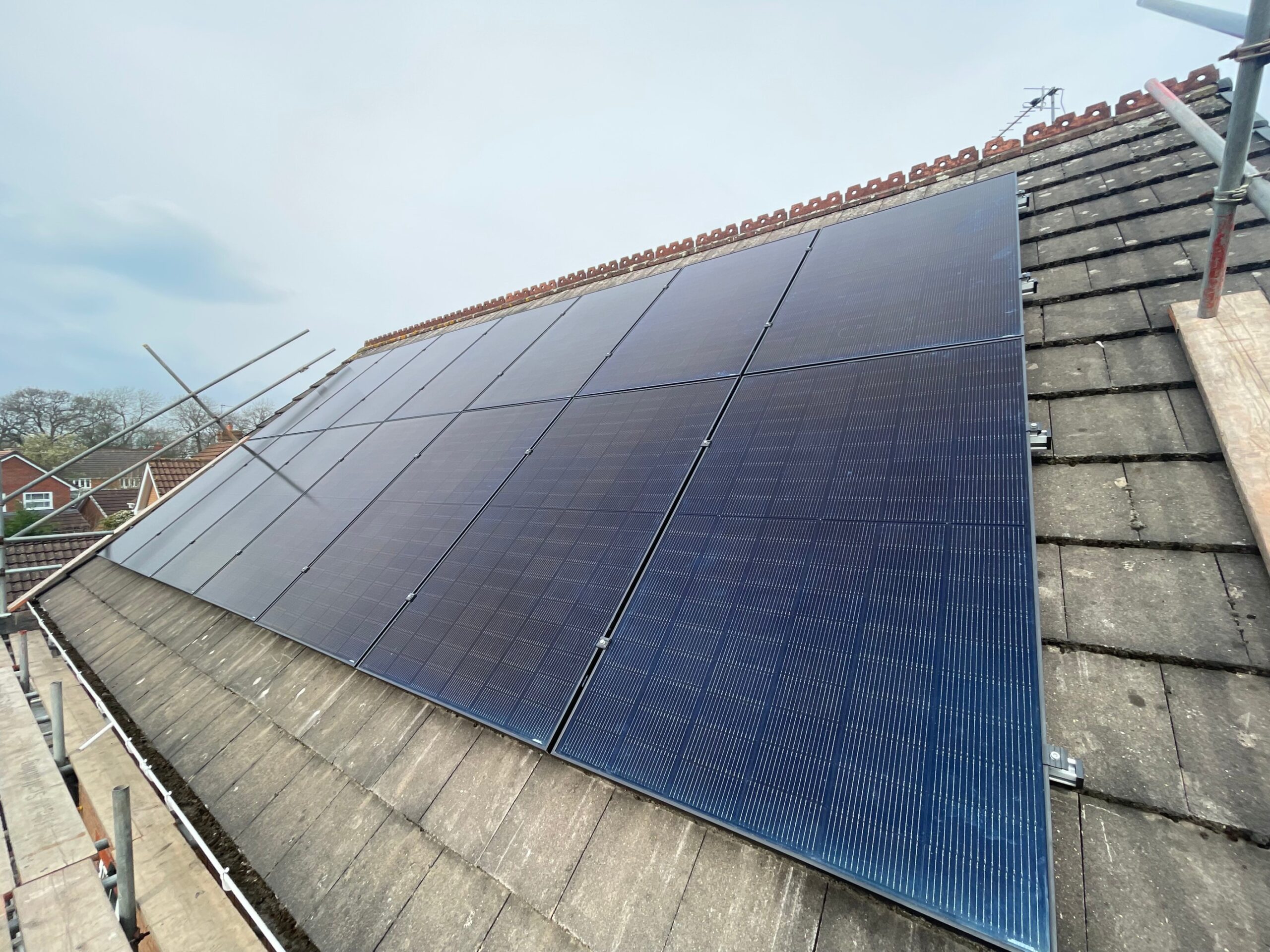 Solar panel installation Oxford