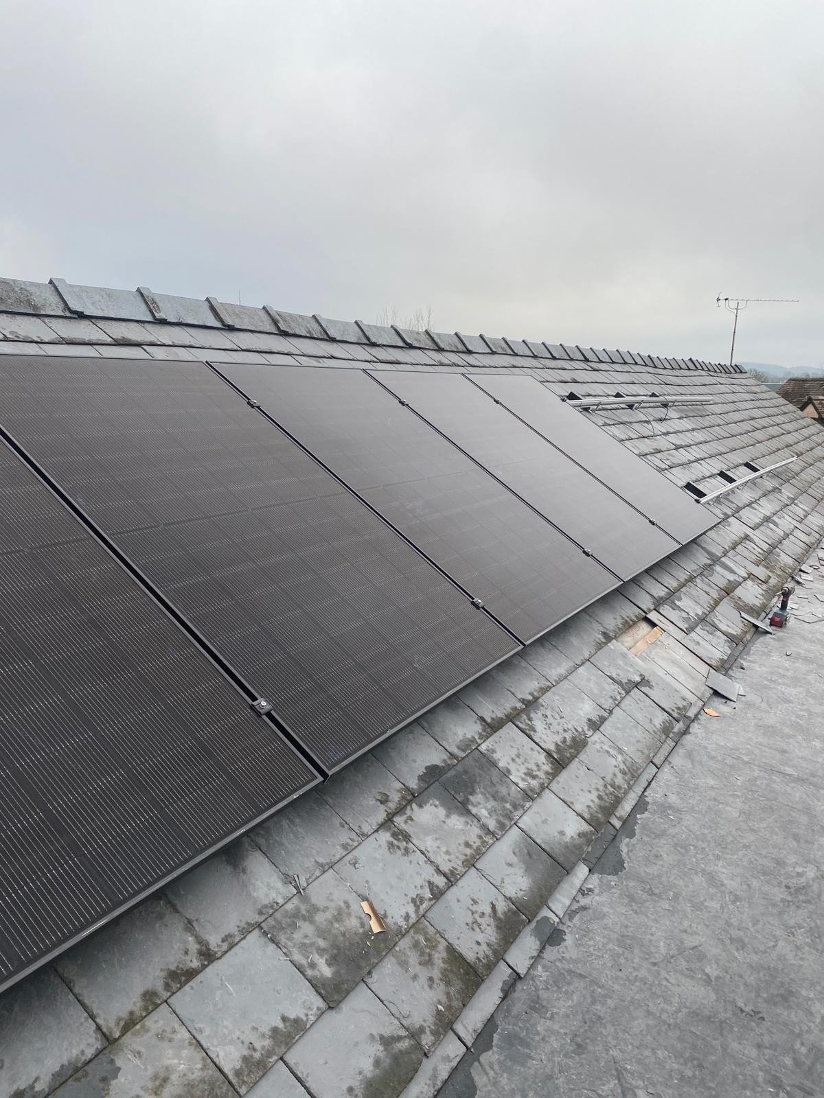 Residential solar installation