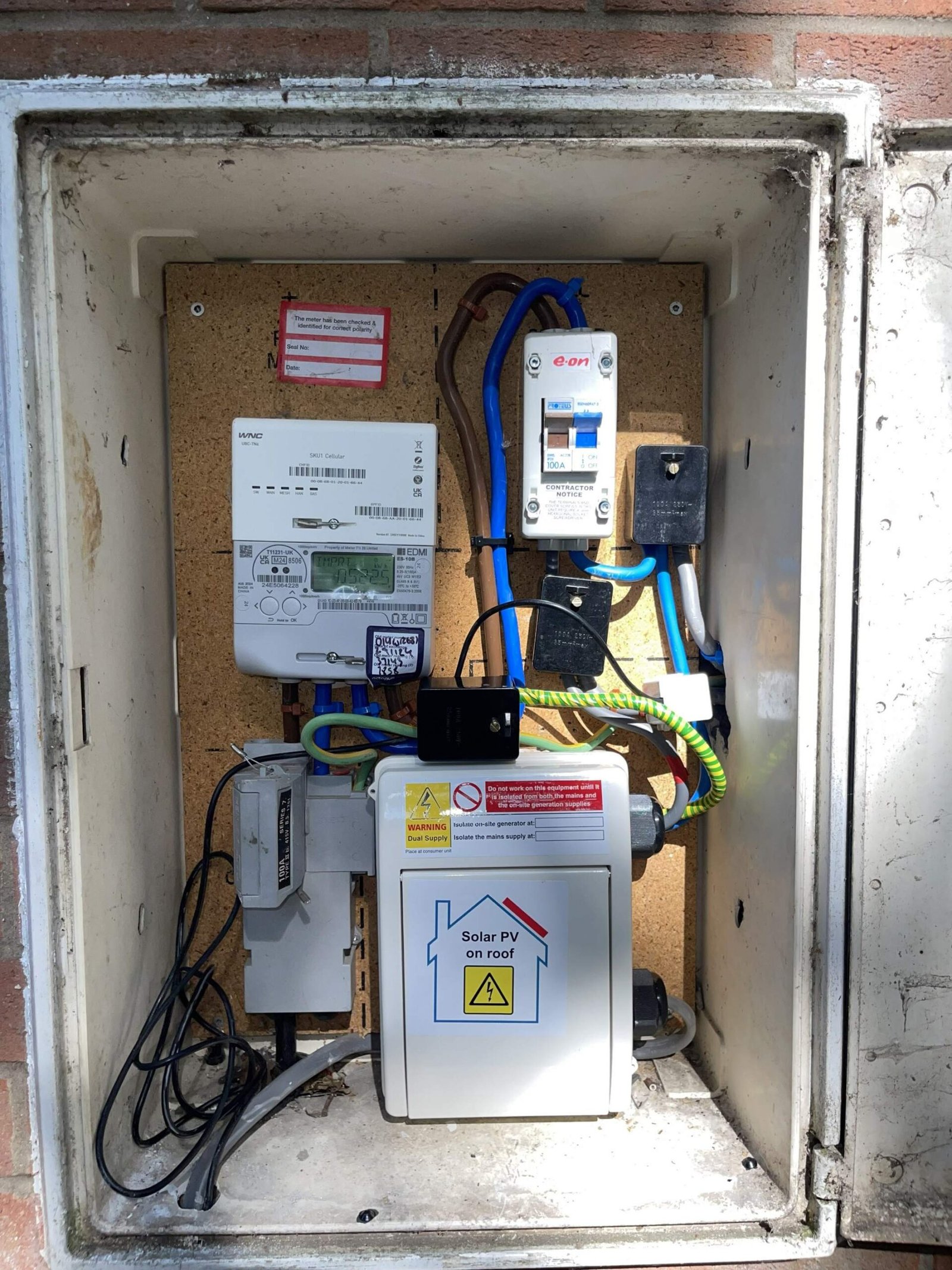 Residential solar installation