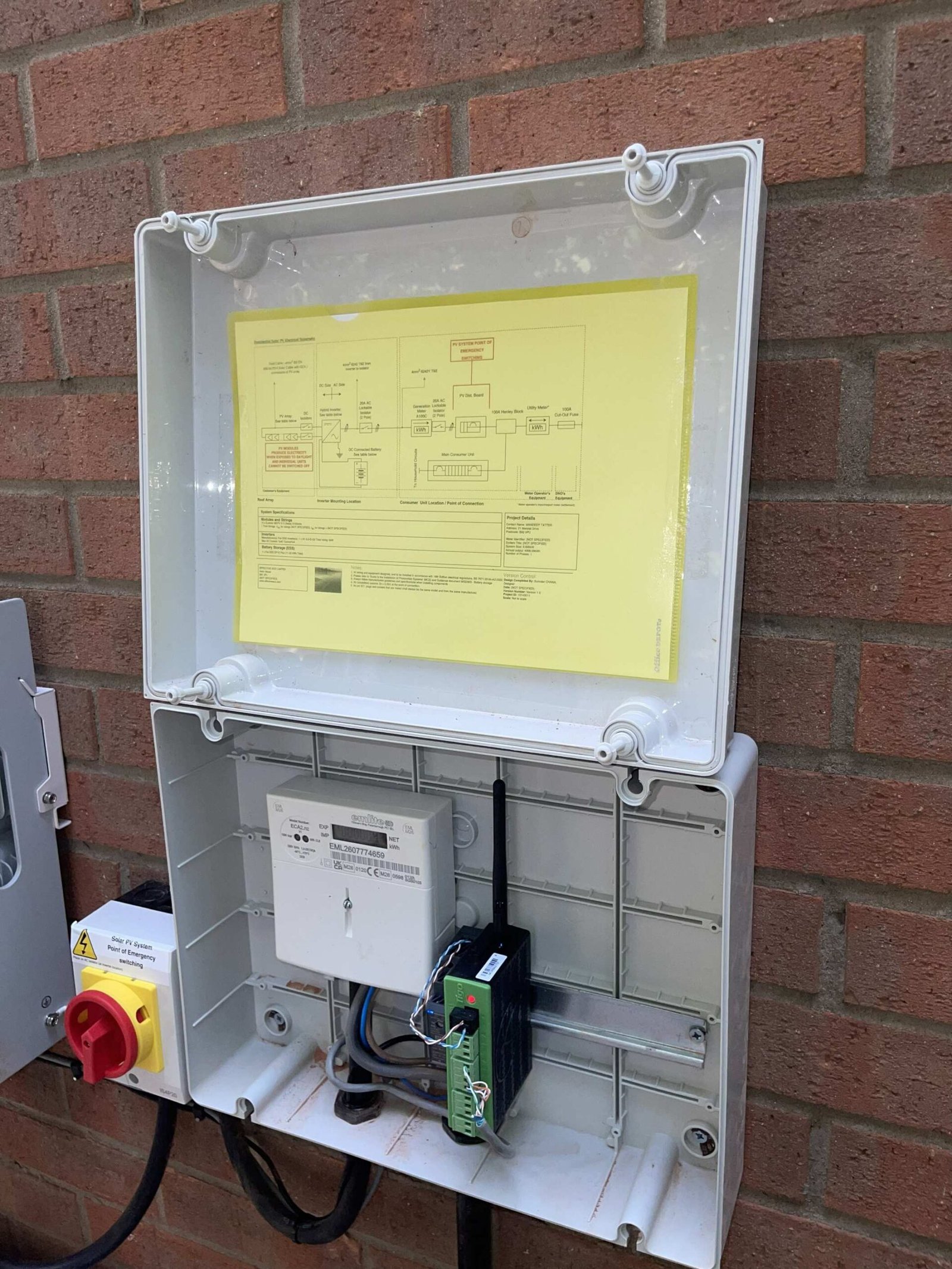Residential solar installation