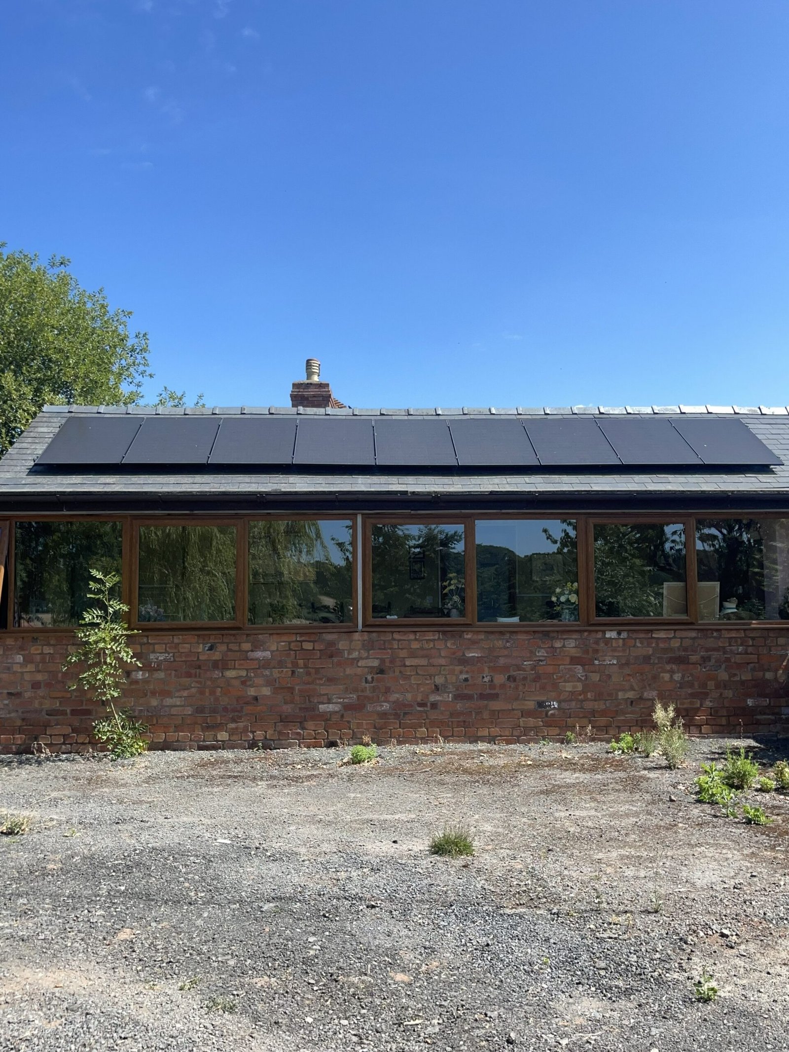 Residential solar installation