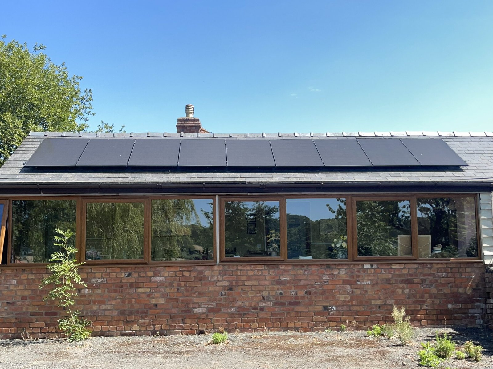 Residential solar installation