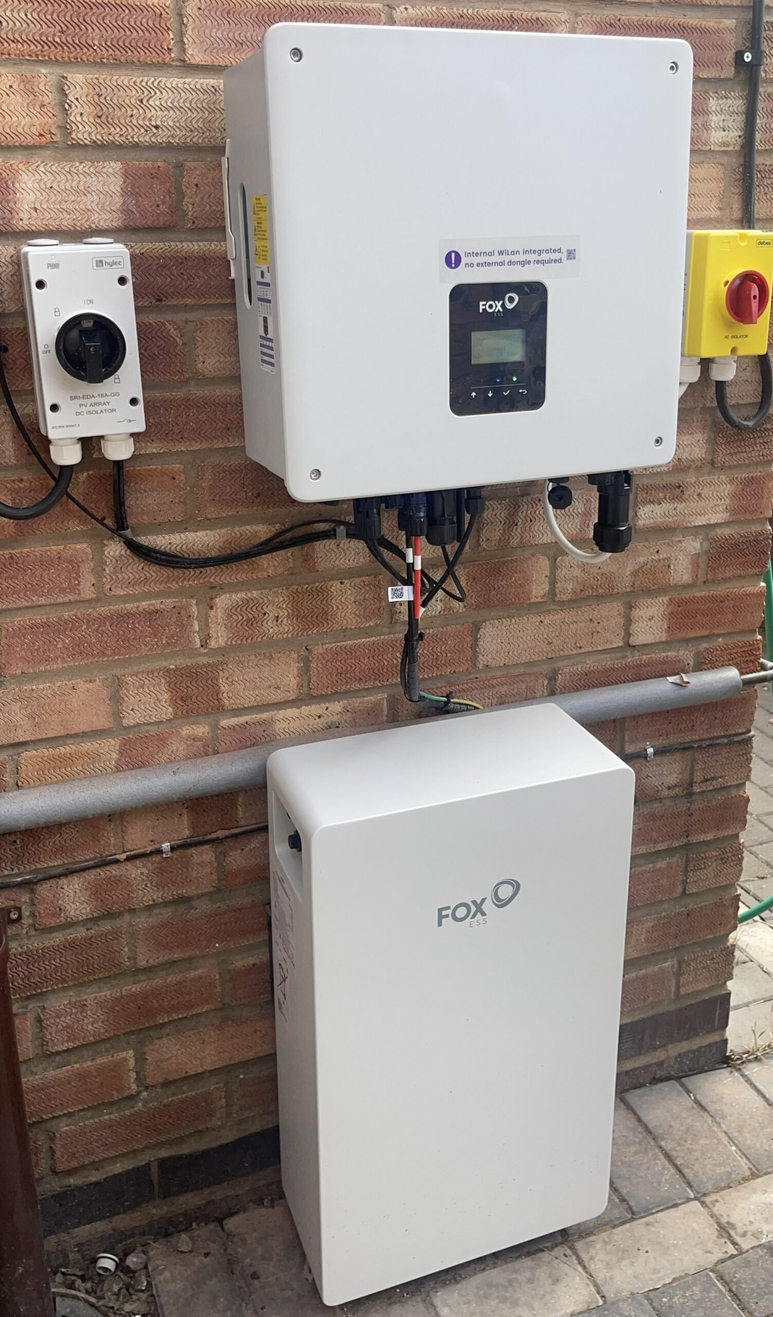 Residential solar installation