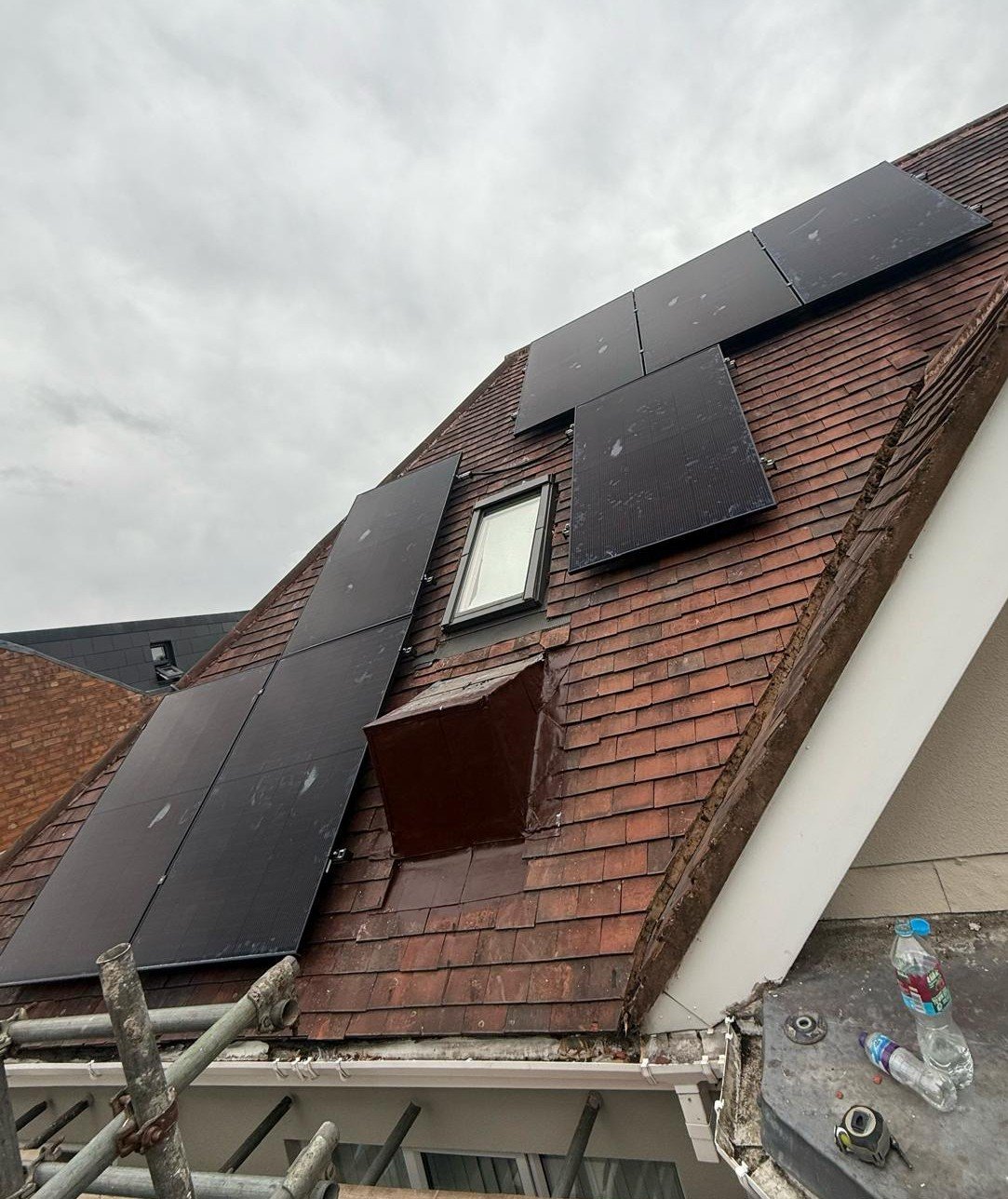 Residential solar installation