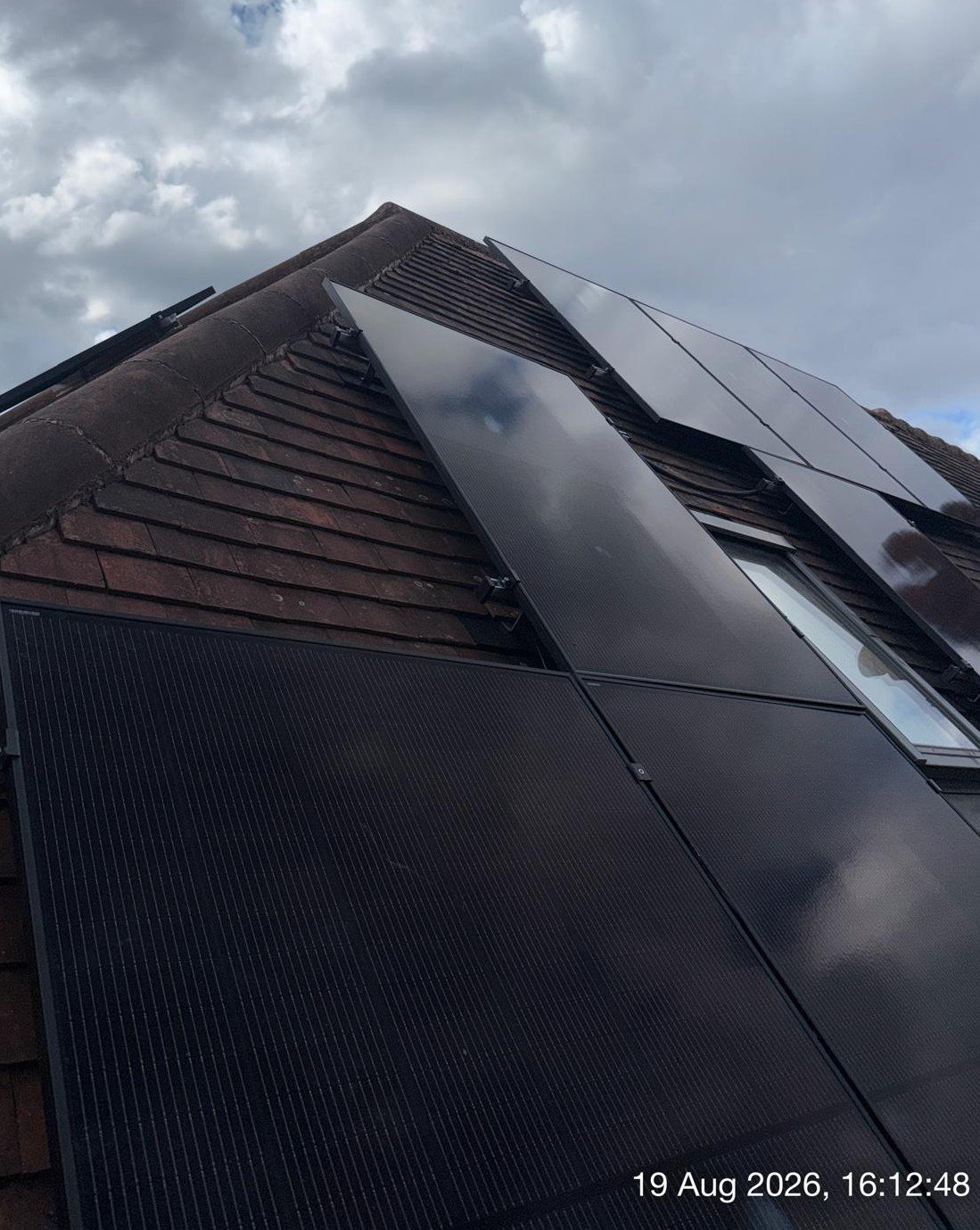 Residential solar installation