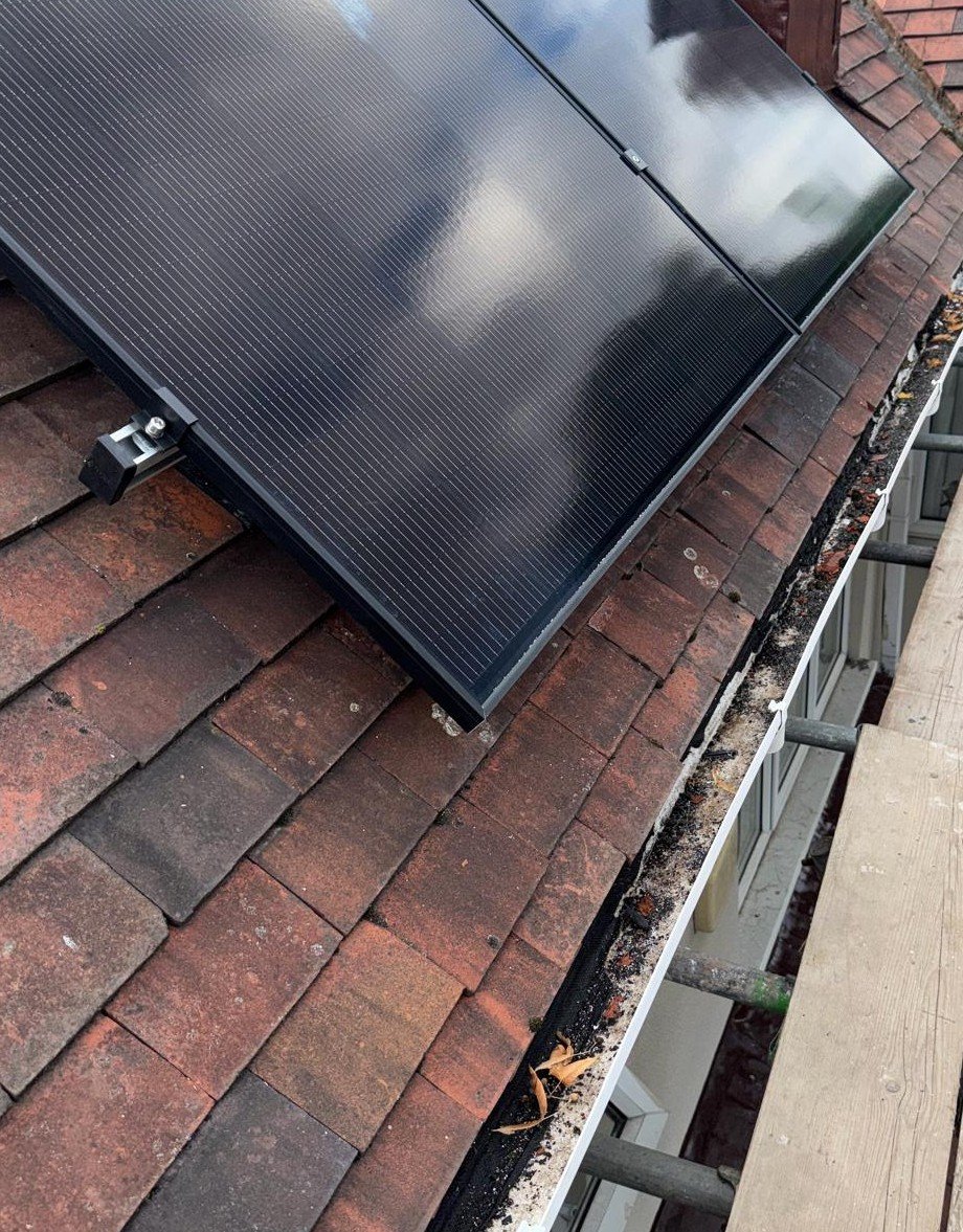 Residential solar installation