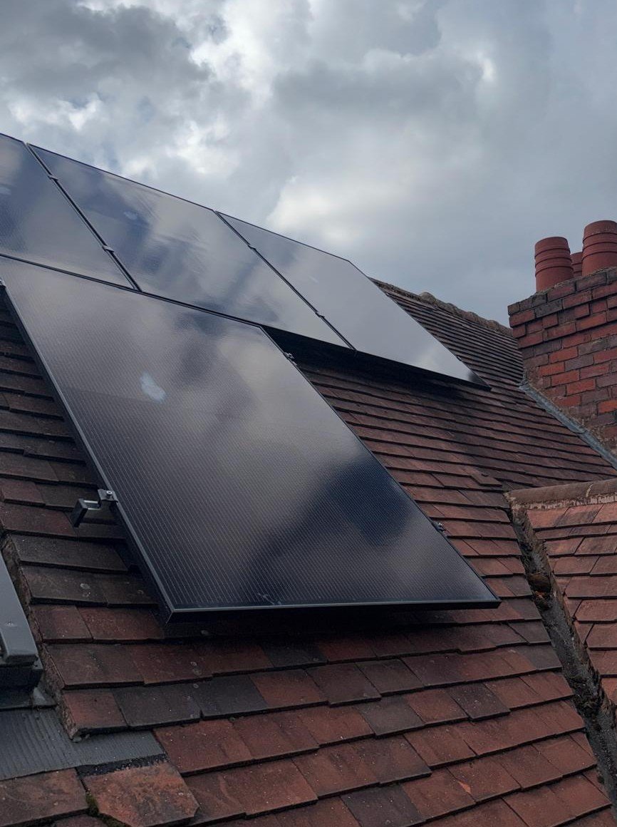 Residential solar installation